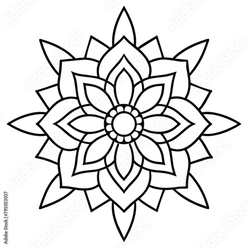 Mind Relaxing Coloring Page Mandala For Adults Coloring Page Mandala For Adults Coloring Mandala