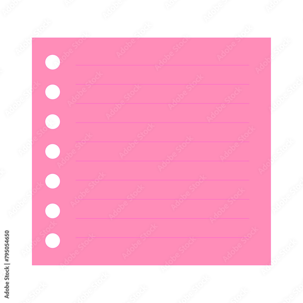 notepad sheet notepad sheet