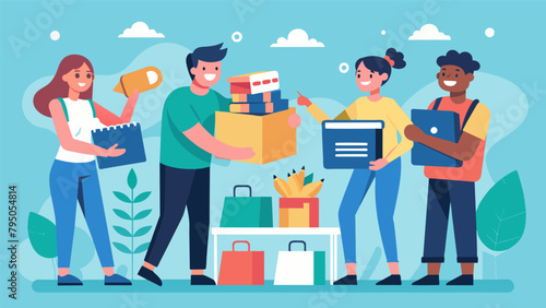 A college student dividing bulk purchases with friends to take advantage of discounts.