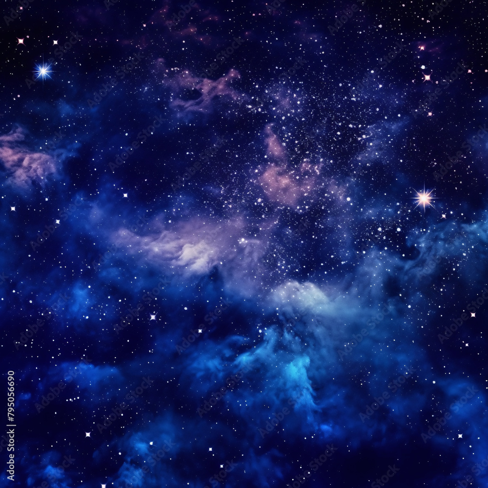 Fototapeta premium Astronomical Visions: The Mysteries of the Cosmos Unveiled