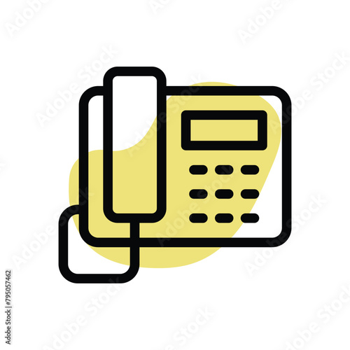 Telephone vector icon