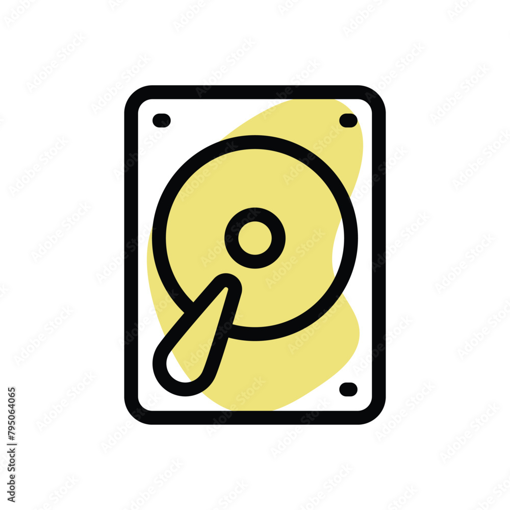 Hard Disk vector icon