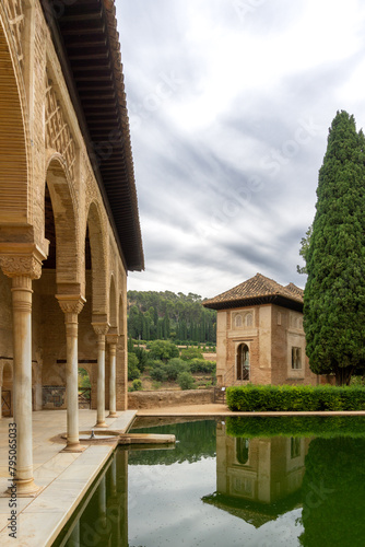 The Oratory of the Partal Palace (Oratorio del Partal), the Alhambra Complex, Granada, Spain.