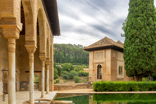 The Oratory of the Partal Palace (Oratorio del Partal), the Alhambra Complex, Granada, Spain. photo