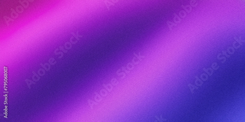 Blue and Magenta Color Gradient Background With Grainy Texture