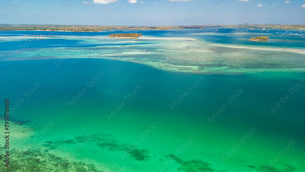 Aerial view of Gili Kere in Lombok, Indonesia Aerial view of Gili Kere in Lombok, Indonesia