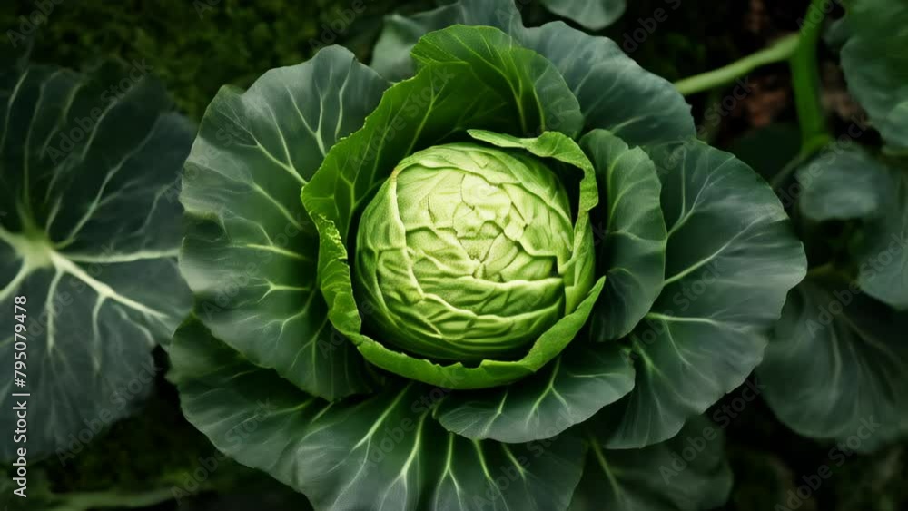 Freshly harvested cabbage ready for the kitchen Freshly harvested cabbage ready for the kitchen