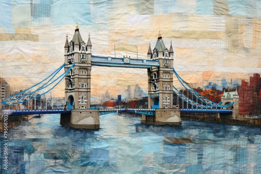 Obraz premium London tower bridge architecture building landmark.