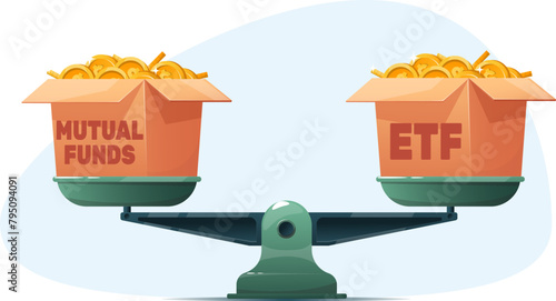 mutual funds or ETFs