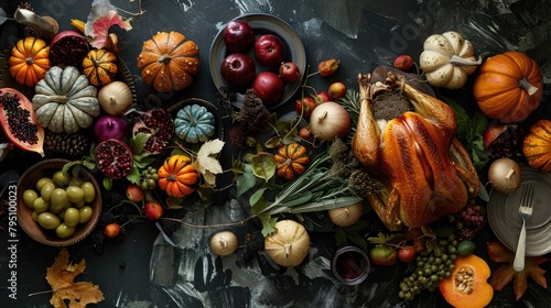 Warmth of Thanksgiving: Design Materials for Festive Celebrations photo