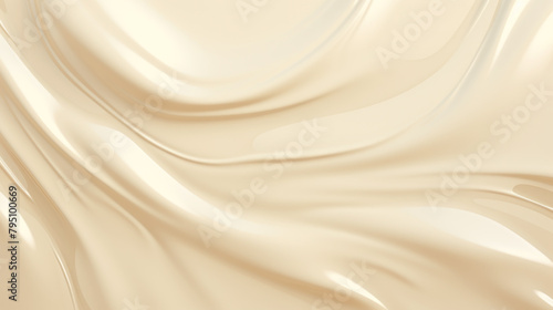 Delicate background of smudges of mayonnaise or cream.