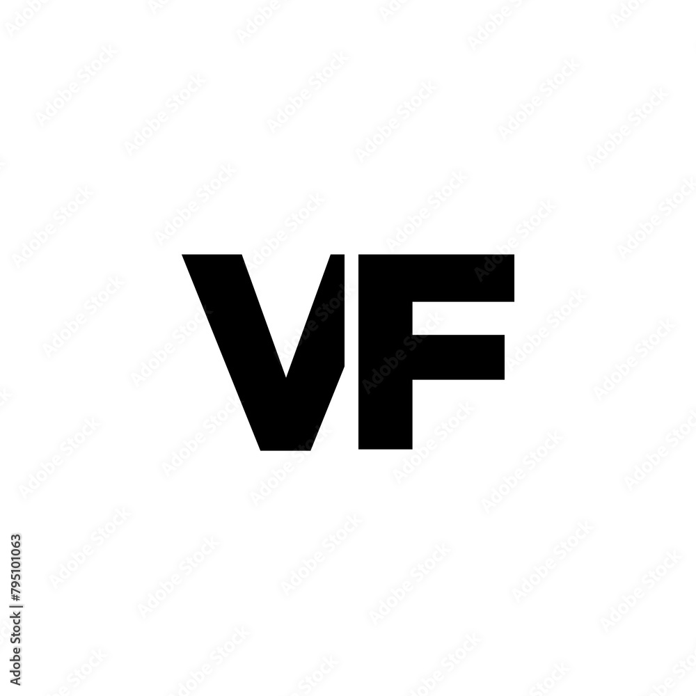 Letter V and F, VF logo design template. Minimal monogram initial based logotype. Letter V and F, VF logo design template. Minimal monogram initial based logotype.