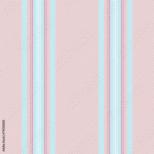 Vector texture fabric of stripe background lines with a textile seamless vertical pattern. (ID: 795101000)
