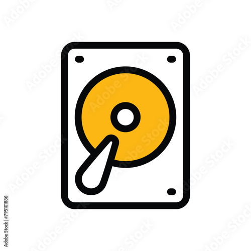 Hard Disk vector icon
