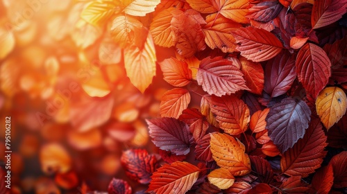 Colorful Leaves Adorning a Tree
