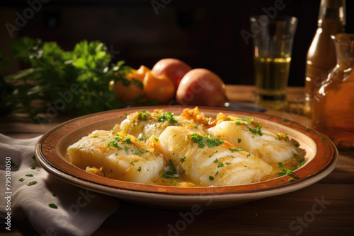 A typical Portuguese codfish