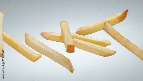 French fries levitate