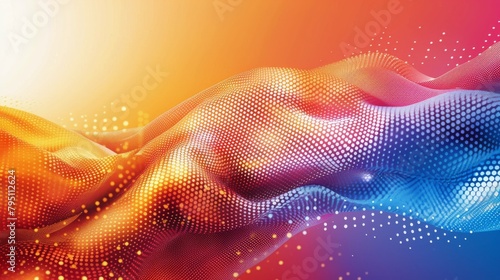 Abstract Cityscape With Buildings in Background