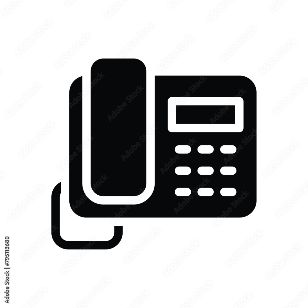 Telephone vector icon Telephone vector icon