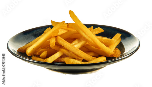 French fries levitate png	