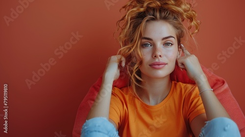 Woman Holding Bowl of Popcorn