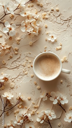 A Cup of Coffee on a Table