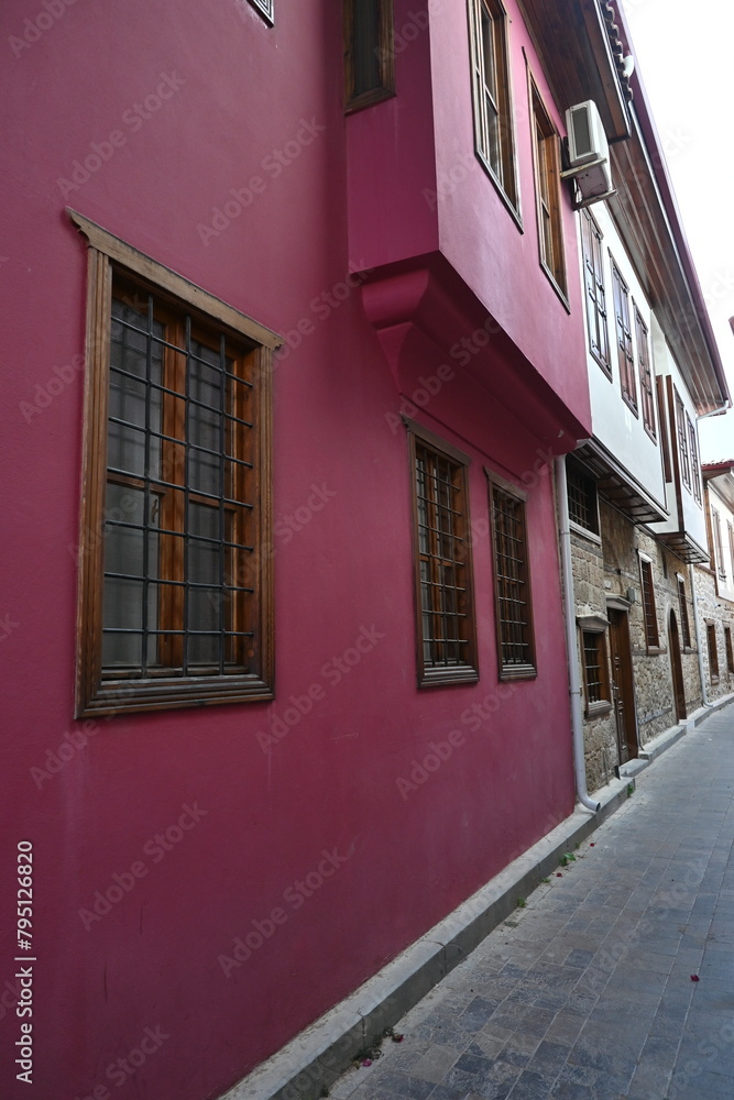 Oldtown and traditional house