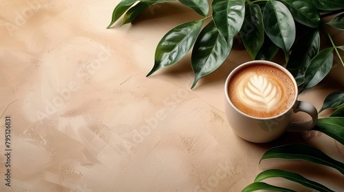 A Cup of Coffee on a Table