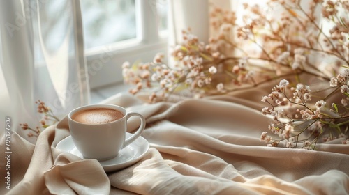A Cup of Coffee on a Saucer