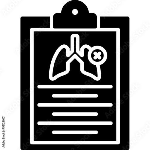 Tuberculosis Patient History Icon