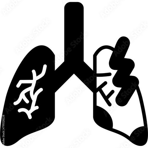 Lungs Pain Icon