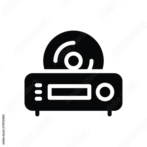 Dvd Player vector icon
