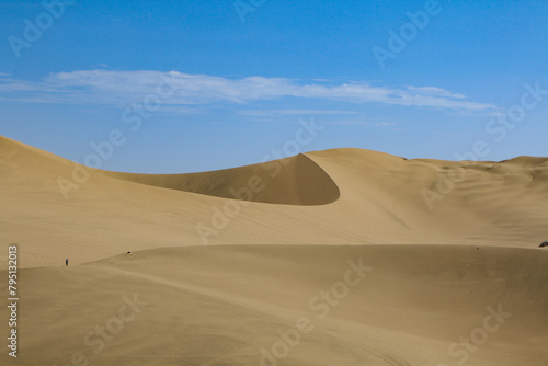 sand dunes in the desert