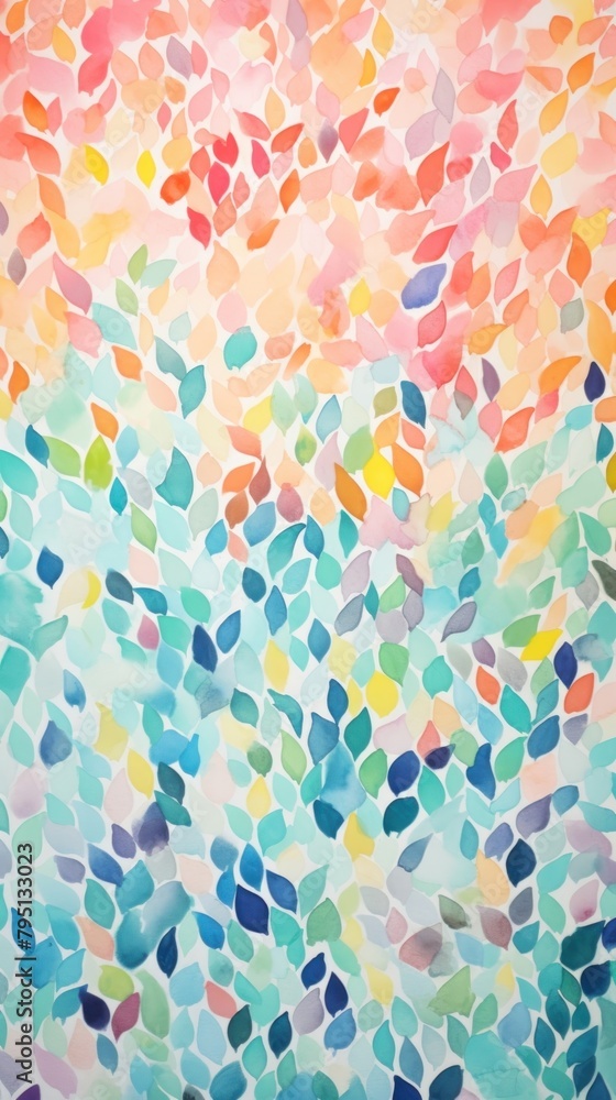 Watercolor of under the sea pattern texture art. Watercolor of under the sea pattern texture art.