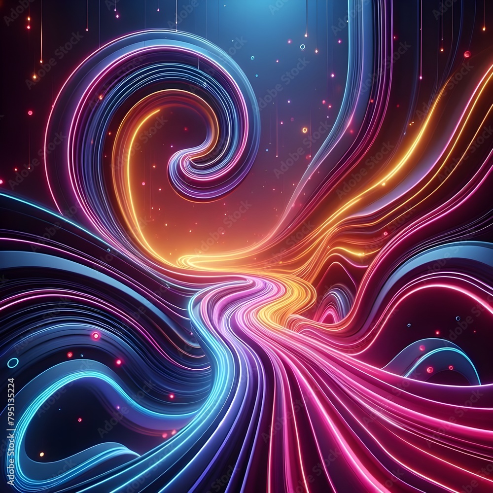 abstract background with stars abstract background with stars