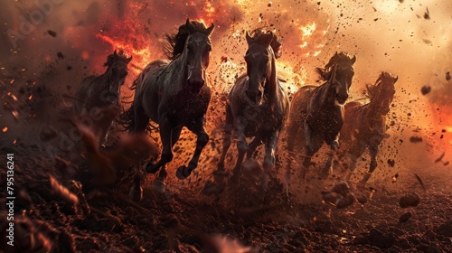 The Four Horsemen of the Apocalypse  © WettE