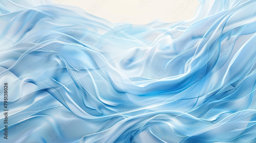 Obraz premium soft abstract silk wave background