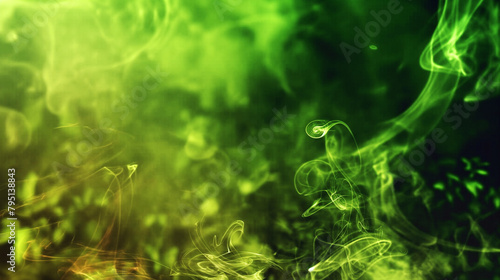 Green smoke. © Janis Smits