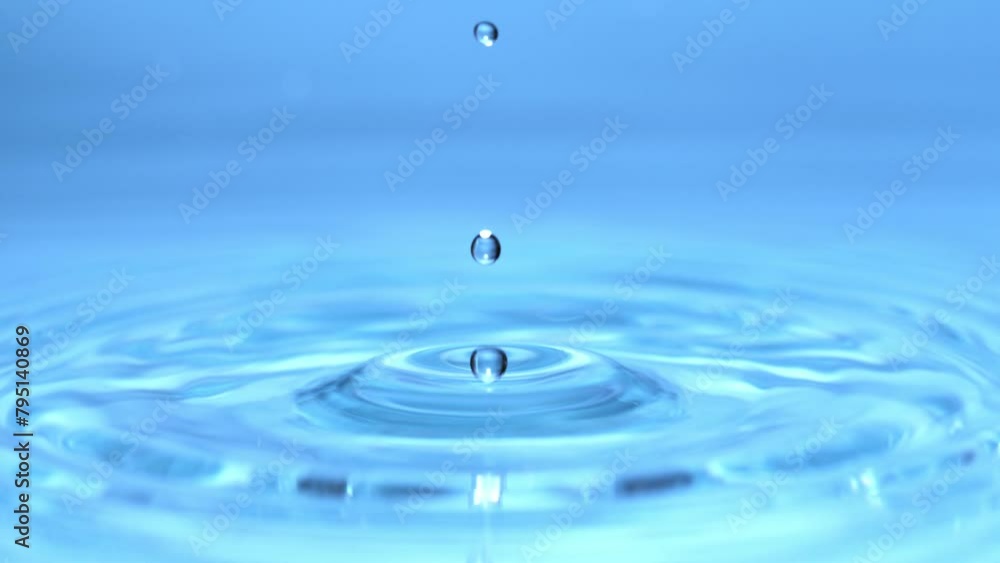 Super Slow Motion of Water Drop in Extreme Detail. Filmed on High Speed Cinema Camera, 1000fps. Super Slow Motion of Water Drop in Extreme Detail. Filmed on High Speed Cinema Camera, 1000fps.