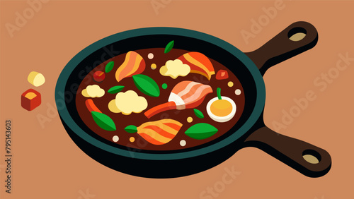 The crackle of a castiron skillet and the scent of smoky bacon signal the start of a hearty beef bourguignon packed with tender chunks of beef and.
