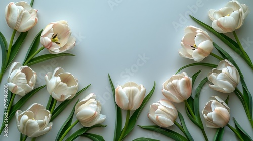 Flowers Arranged on a Table