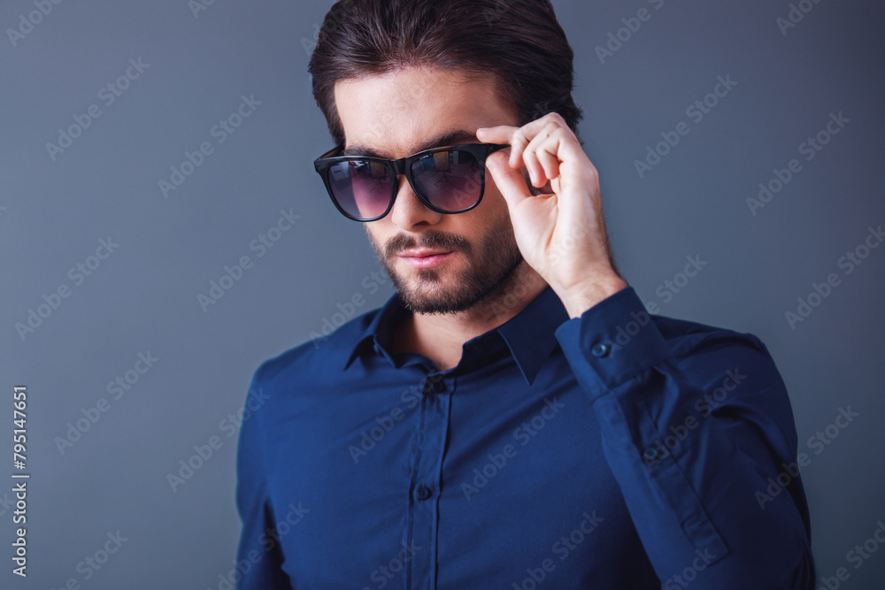 Handsome confident businessman Handsome confident businessman