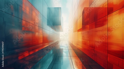 Modern Building With Numerous Windows