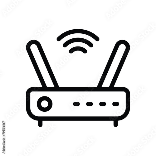 Modem vector icon