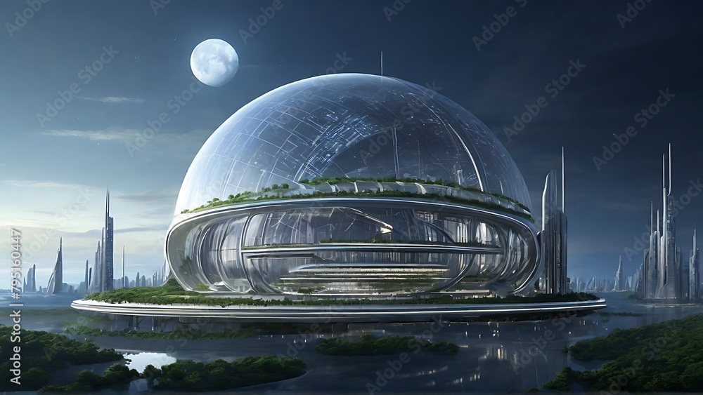 Solarpunk Splendor A Striking Image of Future Possibilities Solarpunk Splendor A Striking Image of Future Possibilities