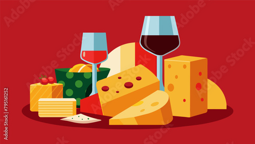 Expertly paired with a bold red wine the cheese course features an array of international artisanal cheeses all carefully selected to complement one.