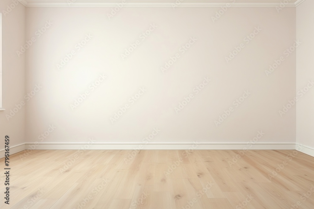 Blank wall with wooden flooring Blank wall with wooden flooring