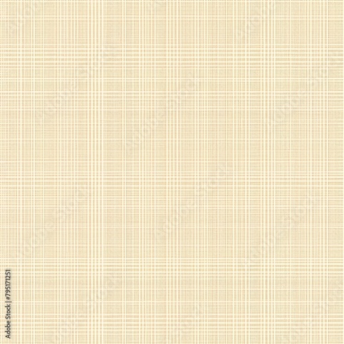 Beige tranquil seamless playful hand drawn kidult woven crosshatch checker doodle fabric pattern cute watercolor stripes background texture blank empty pattern