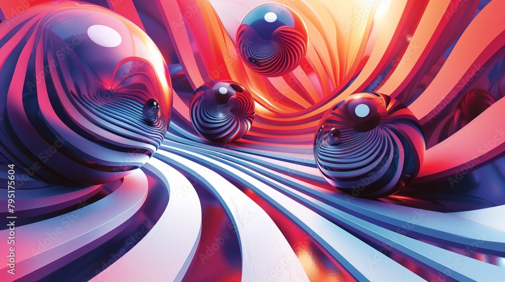 Colorful Motion Abstract Background with Circles and Lines, Inspired by Speed and Energy, Generative AI Colorful Motion Abstract Background with Circles and Lines, Inspired by Speed and Energy, Generative AI