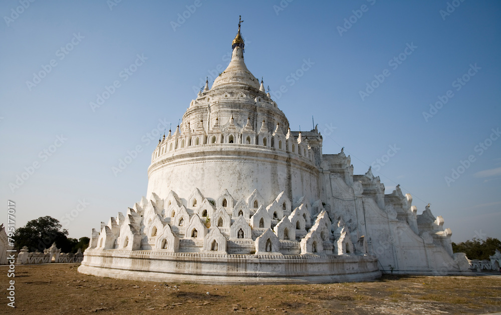 Myanmar Ava temples on a sunny spring day Myanmar Ava temples on a sunny spring day